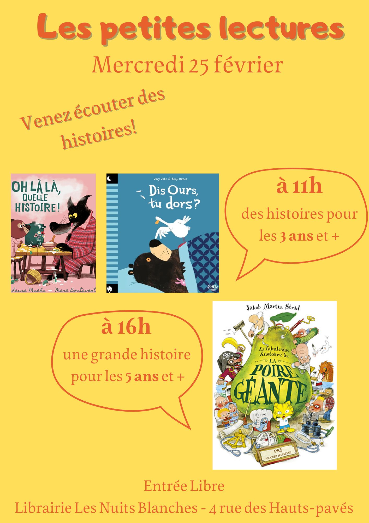 Les p'tits contes du mercredi