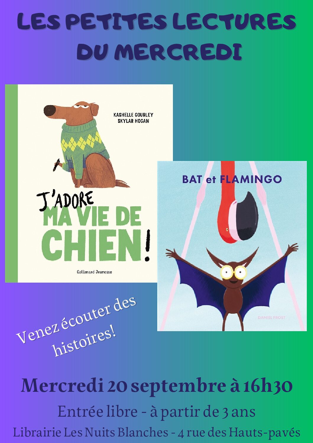 Les p'tits contes du mercredi